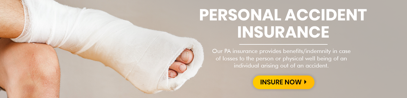 PERSONAL ACCIDENT INSURANCE BANNER IMAGE